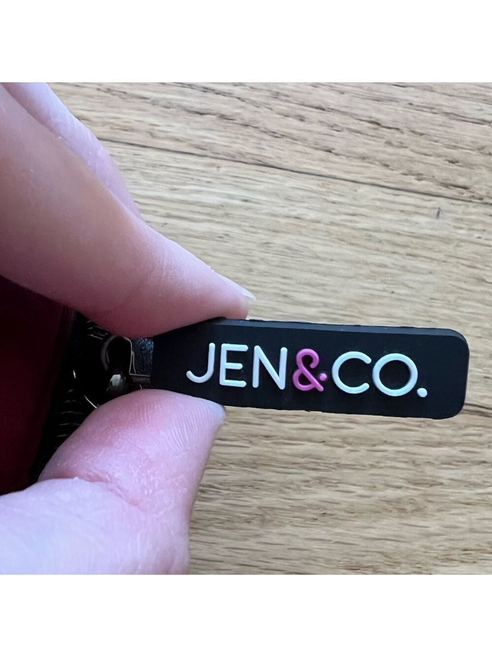 Jen & Co Wine Red Carrying Case - Picture 3 of 4